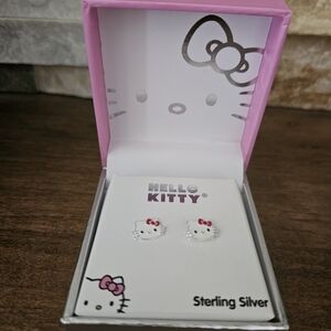 Hello Kitty Silver earrings
